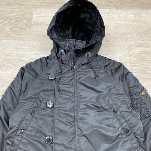 Alpha Industries Parka Extreme Cold Weather Type N-3B Jacket Men's XS - Picture 2 of 8